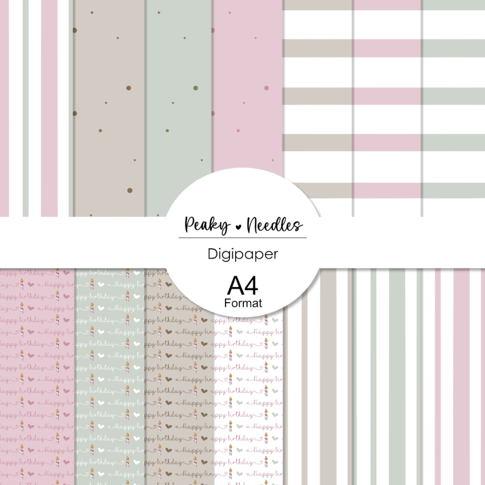 Bild 1 von Digipaper Geburtstag Bundle  / (Lizenz) Privat 