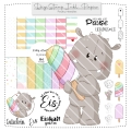 Bild 1 von Eismonsterchen DigiStamp inkl. Digipaper
