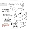 Winterhase Plottdesign