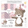 Bild 1 von Burzeltags Bärchen DigiStamp inkl. Digipaper