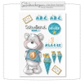 Stickerbogen 1. Klasse Bärchen Bogen 1 