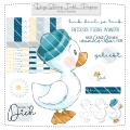 Entchen Augustus DigiStamp inkl. Digipaper