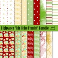 Digipaper Ich liebe Frucht Bundle
