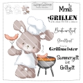 Bild 1 von Grillhäschen DigiStamp