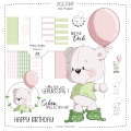 Bild 1 von Birthday Bärchen DigiStamp inkl. Digipaper