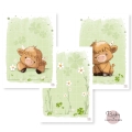 Bild 3 von Poster 3er Set  Hochlandrind 