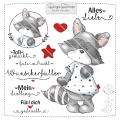 Skippy der Waschbär DigiStamp