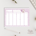 Bild 2 von Einschulungsdrache Mädchen Notizen / Stundenplan / Sticker Bundle Print Datei