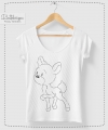 Bild 2 von Lillie das kleine Reh Plottdesign