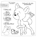 Lillie das kleine Reh Plottdesign