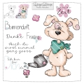 Hund Flaffi DigiStamp
