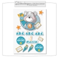 Stickerbogen 1. Klasse Bärchen Bogen 2 