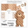 Bild 1 von Bärchen DigiStamp inkl. Digipaper