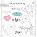 Frühlings Vögelchen Plottdesign
