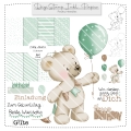 Bild 1 von Birthday Teddy DigiStamp inkl. Digipaper