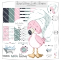 Bild 1 von Wellness Flamingo DigiStamp inkl. Digipaper