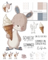 Bild 1 von Sommerhäschen DigiStamp inkl. Digipaper