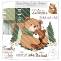 Bild 1 von Lieb hab Bärchen DigiStamp inkl. Digipaper