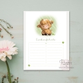 Bild 4 von Hochlandrind Einkaufsliste / Plannerpapier Bundle Print Datei
