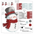 Bild 1 von Classic Snowman DigiStamp inkl. Digipaper  / (Lizenz) Privat 