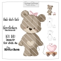 Bild 1 von Herzchen Bärchen DigiStamp  / (Lizenz) Privat