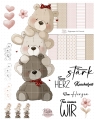 Bild 1 von Teddy Turm DigiStamp inkl. Digipaper
