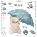 Bild 1 von Bärchen mit Schirm DigiStamp