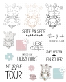 Bild 3 von Eselchen auf Herztour DigiStamp inkl. Digipaper