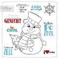 Coldy der Schneemann Plottdesign