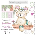 Spring Bunny DigiStamp inkl. Digipaper