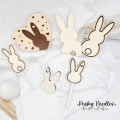 Bild 2 von Osterhase Lasercut  