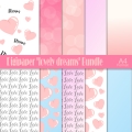 Digipaper lovely dreams Bundle