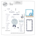 Möwe Reise Set Notizen / Plannerpapier Bundle Print Datei