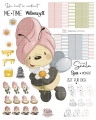 Wellness Bienchen BIG Set DigiStamp inkl. Digipaper
