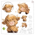 Bild 2 von Hochlandrind DigiStamp