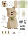 Bild 1 von Quokka Glück DigiStamp inkl. Digipaper