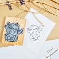 Bild 2 von Holzstempel Hochlandrind 