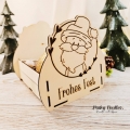 Bild 7 von Weihnachtskorb vom Weihnachtsmann Lasercut    / (Lizenz) gewerbliche Lizenz 