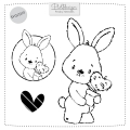 Bild 1 von Herzbaum Hase Plottdesign