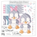 Bild 1 von Baby Pinguine DigiStamp inkl. Digipaper