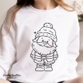 Bild 2 von Weihnachtsmann Knuffikuss Plottdesign