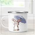 Bild 4 von Hase mit Schirm DigiStamp inkl. Digipaper