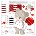 Bild 1 von Mohnbärchen DigiStamp inkl. Digipaper