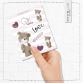 Bild 2 von Stickerbogen Lillibärchen