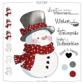 Bild 1 von Classic Snowman DigiStamp  / (Lizenz) gewerbliche Lizenz