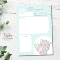 Bild 2 von Eismonsterchen Notizen / Plannerpapier Bundle Print Datei