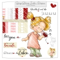 Marie Käferchen DigiStamp inkl. Digipaper