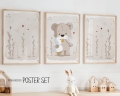Bild 1 von Poster 3er Set  Entenbärchen 