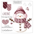 Bild 1 von Schneefrau DigiStamp